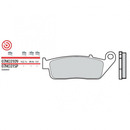 BREMBO Тормозные колодки