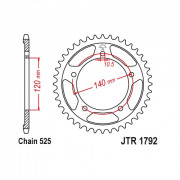 JT Звезда цепного привода JTR1792.43ZBK
