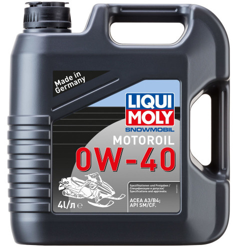 LIQUI  MOLY Синт. мот. масло д/снегох.Snowm Motoroil 0W-40 SM;CF.A3 (4л)