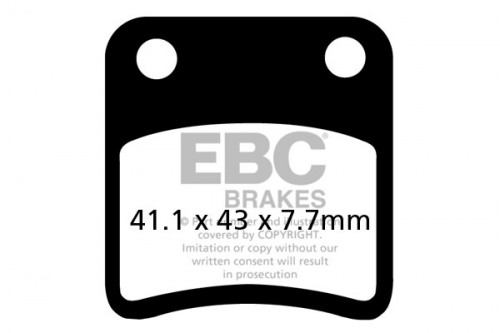 EBC Тормозные колодки органические для скутера