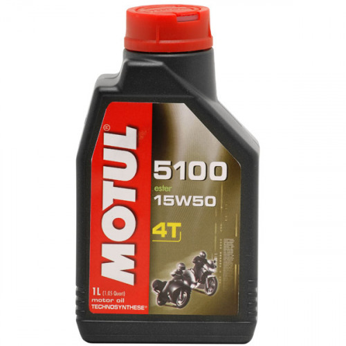 MOTUL Мотор\масло 5100 Ester 4T 15W50 1л
