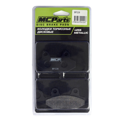 MCP Тормозные колодки аналог FA228 (LESS METALLIC)