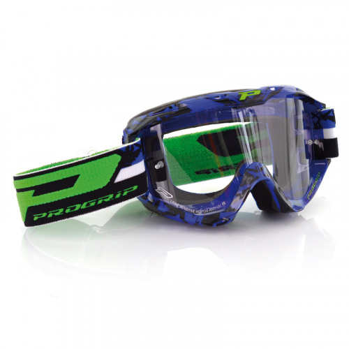 PROGRIP Маска / очки кроссовые SNOWMOBILE GOGGLE 3455 с линзами 3235