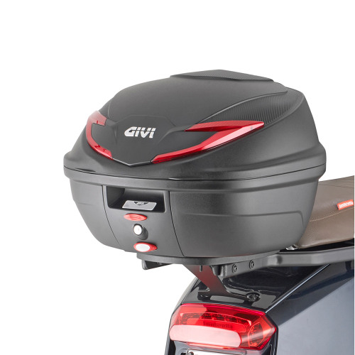 GIVI Кофр 36L BLACK RED REFLECTORS