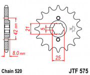 JT Звезда цепного привода JTF575.14