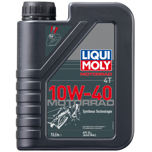 LIQUI  MOLY HC-синтетическое мот.масло Racing 4T 10W-40 SL;MA2 1L акция