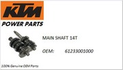 KTM Вал КПП 1190 RC8  -16
