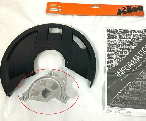KTM Кронштейн защиты торм. диска