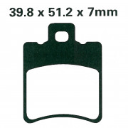 EBC Тормозные колодки органические для скутера