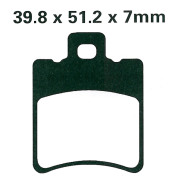 EBC Тормозные колодки органические для скутера