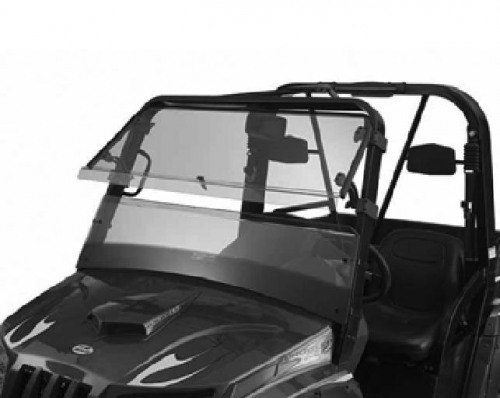 ARCTIC CAT Стекло ветровое (верхняя октидывающася часть)