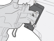 GIVI Установочный комплект KAW Z800 2013