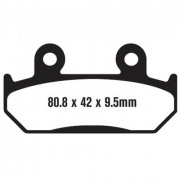 EBC Тормозные колодки органические