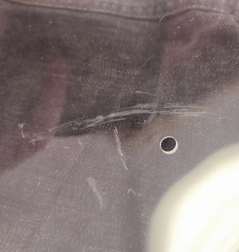 GIVI Стекло ветровое Yamaha XVS 650A Drag Star Classic (98-07)/XV(Многочисленные царапины по стеклу)