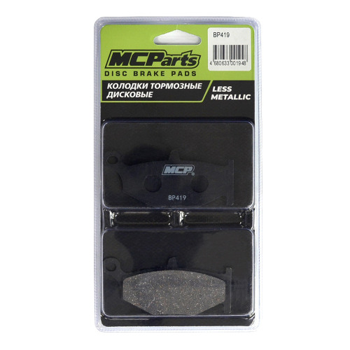 MCP Тормозные колодки аналог FA419 (LESS METALLIC)