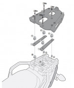 GIVI Крепеж центрального кофра  Suzuki DL 650 V-Strom (17-18)
