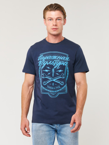 ВОЛГА WEAR Футболка мужская "Гаражная культура" 