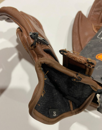 MCP Мотоперчатки классические Chester (Оторвана застёжка)