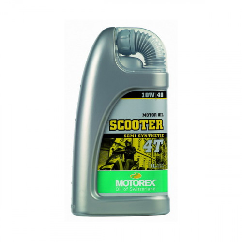 MOTOREX Масло моторное Scooter 4T 10w40 1л синтетика 