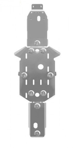 ATB Защита днища для квадроцикла Arctic Cat Mud pro H1,700