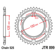 JT Звезда цепного привода JTR899.42