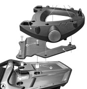 GIVI Крепеж центрального кофра Yamaha FJR1300 (06-20)