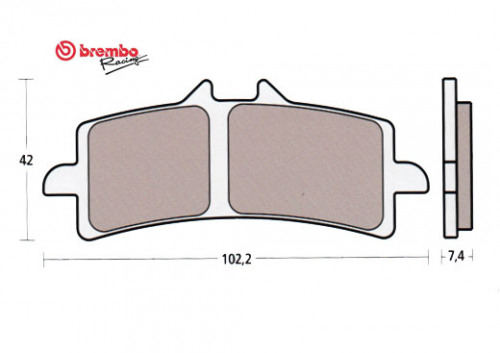 BREMBO Тормозные колодки