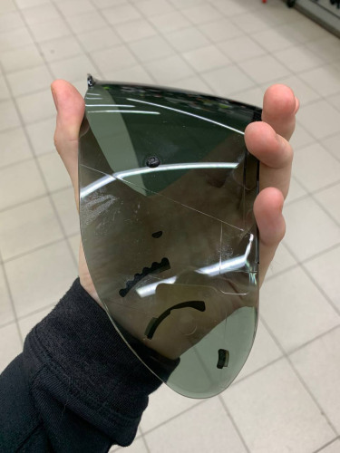 SHOEI Стекло CW-1PN DSMO (царапины на визоре)