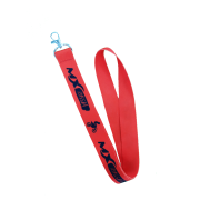 Байкленд Лента для бейджа 25 мм, с логотипом (сублимация, полноцветное нанесение)