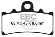 EBC Тормозные колодки синтетические
