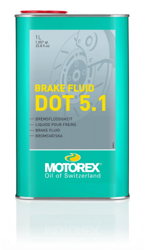 MOTOREX Тормозная жидкость BRAKE FLUID DOT 5.1 1 л
