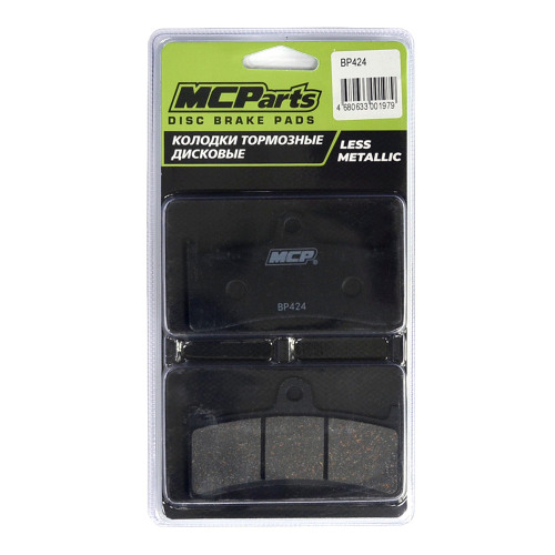 MCP Тормозные колодки аналог FA424 (LESS METALLIC)