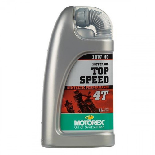 MOTOREX Масло моторное Top Speed 4T 10w40 1L синтетика