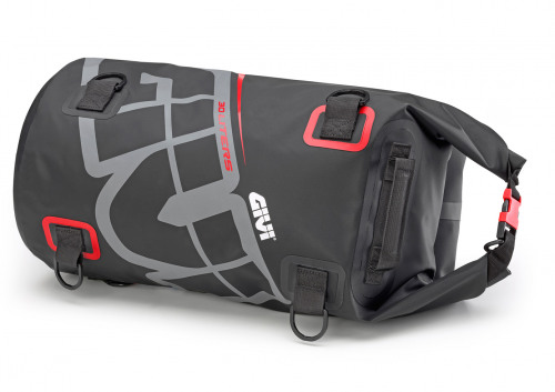 GIVI Сумка для мотоцикла водонепроницаемая GREY RED 30 л.