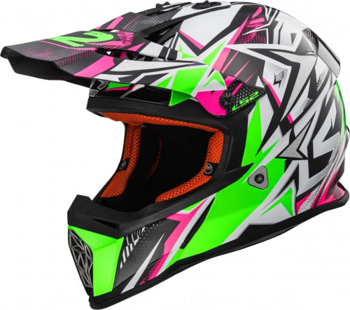 LS2 Мотошлем MX437 FAST MINI STRONG