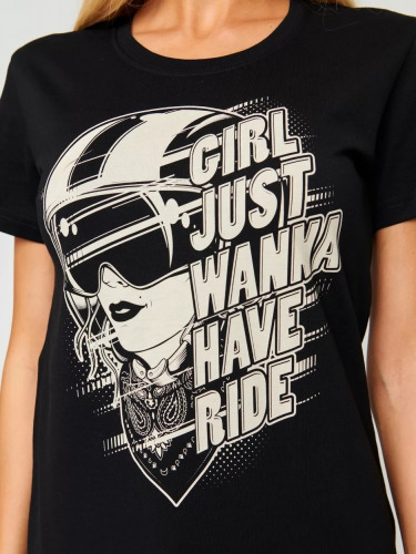 ВОЛГА WEAR Футболка женская "Girl" 