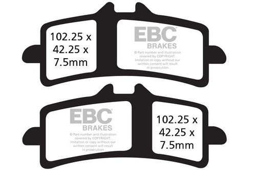 EBC Тормозные колодки синтетические