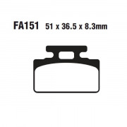 EBC Тормозные колодки органические