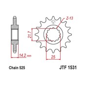 JT Звезда цепного привода JTF1531.15