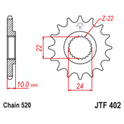 JT Звезда цепного привода JTF402.16