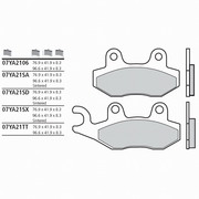 BREMBO Тормозные колодки