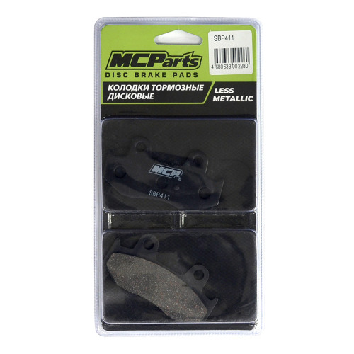 MCP Тормозные колодки аналог SFA411 (LESS METALLIC)