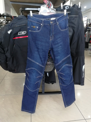 MCP Мотоджинсы мужские Allan (Порвана молния кармана,отсутствует собачка)