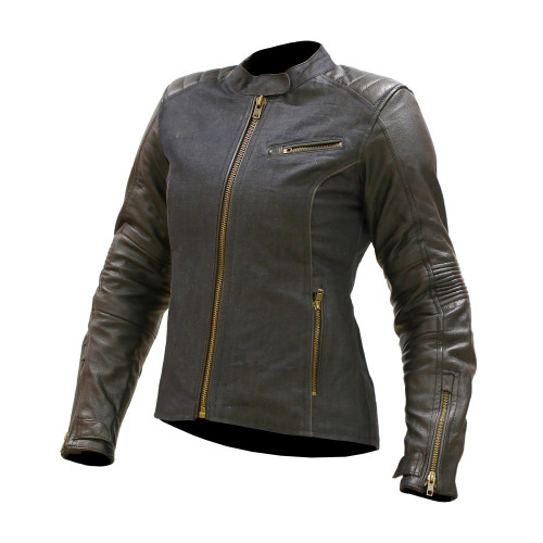 MCP Мотокуртка женская кожаная классическая Louisa