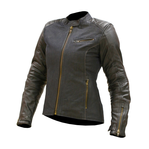 MCP Мотокуртка женская кожаная классическая Louisa