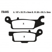 EBC Тормозные колодки синтетические для квадроциклов