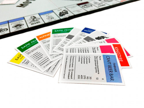 Байкленд Игра настольная Монополия (Motopoly)