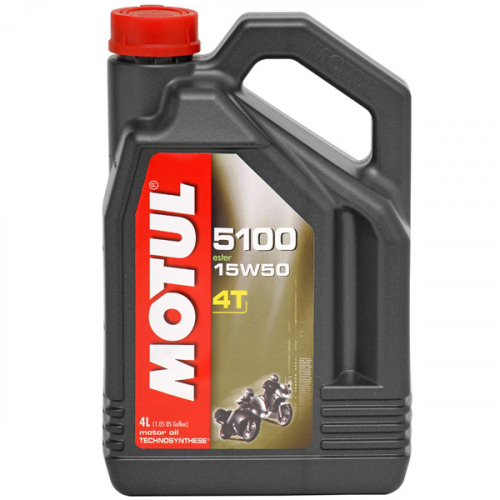MOTUL Мотор\масло 5100 T/Ester 4T 15W50 4л