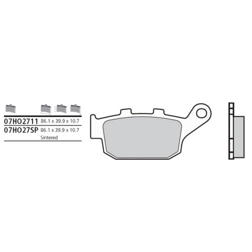 BREMBO Тормозные колодки