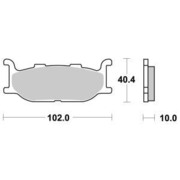 BREMBO Тормозные колодки